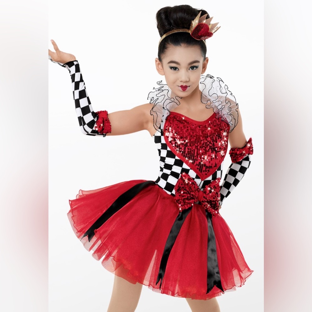 Heads will roll queen of hearts dance costume (MC)